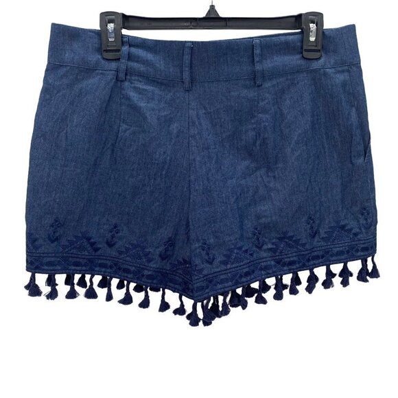 Parker Bow Short in Chambray Women's Size 6 - Picture 4 of 10